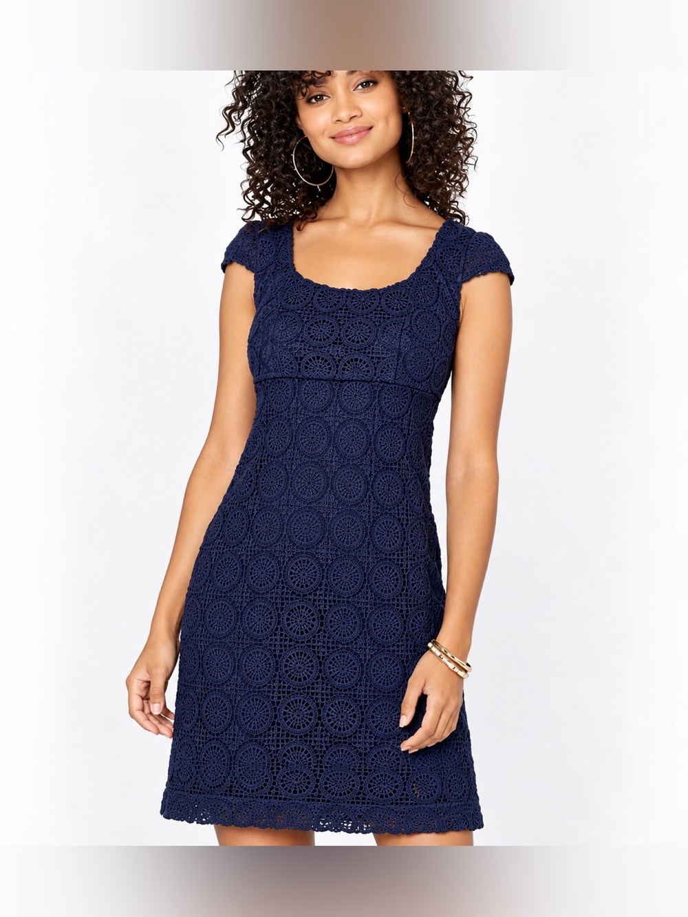 💙 Lilly Pulitzer Laurent Lace Dress – Size 0 – NWT – True Navy – $178 Retail 💙